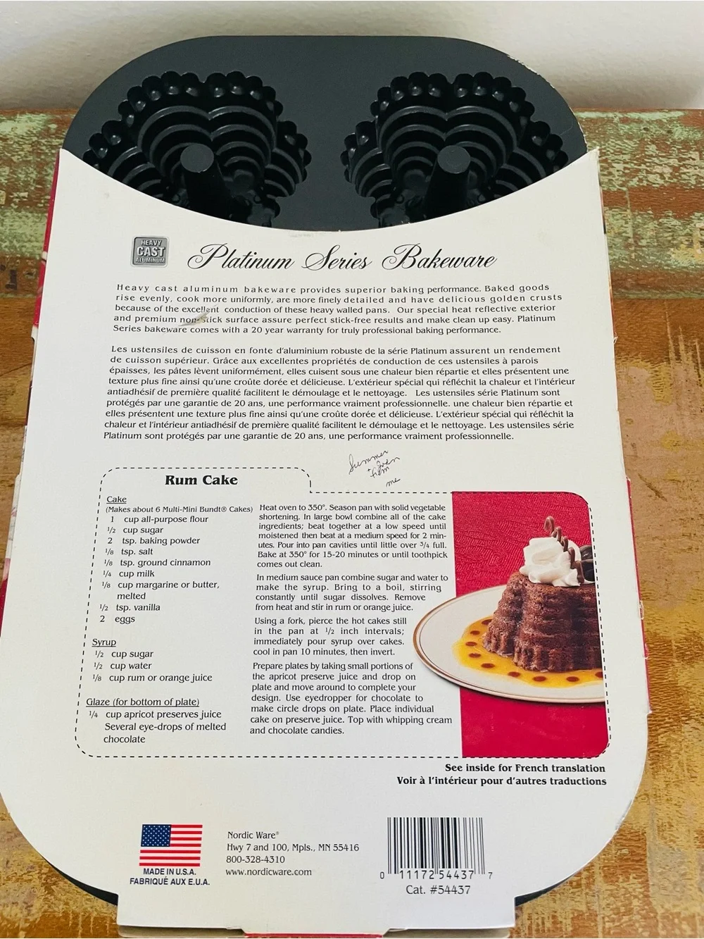 Nordic Ware Multi-Mini Bundt Pan